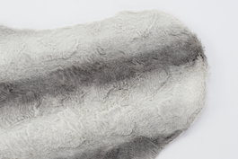 DKD Home Decor Alfombra Alpino Gris Blanco Poliéster 160 x 150 x 2 cm