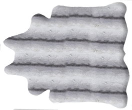 DKD Home Decor Alfombra de Poliéster Gris 160x150x2 cm