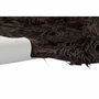 DKD Home Decor Alfombra de Pelo Marrón 160x150x2 cm