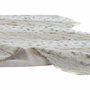 DKD Home Decor Alfombra de Pelo Beige 160x150x2 cm