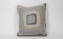 DKD Home Decor Cojín de Algodón y Yute Gris 40x10x40 cm