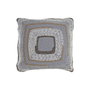 DKD Home Decor Cojín de Algodón y Yute Gris 40x10x40 cm