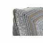 DKD Home Decor Cojín de Algodón y Yute Gris 40x10x40 cm