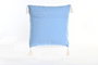 DKD Home Decor Cojin Azul Blanco 40 x 40 x 15 cm