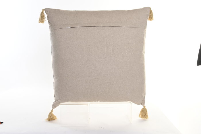 DKD Home Decor Sanki Cojín Beige Poliéster 20 x 60 x 60 cm