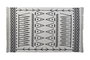 DKD Home Decor Alfombra de Algodón con Estampado Ikat 120x180x0,7 cm