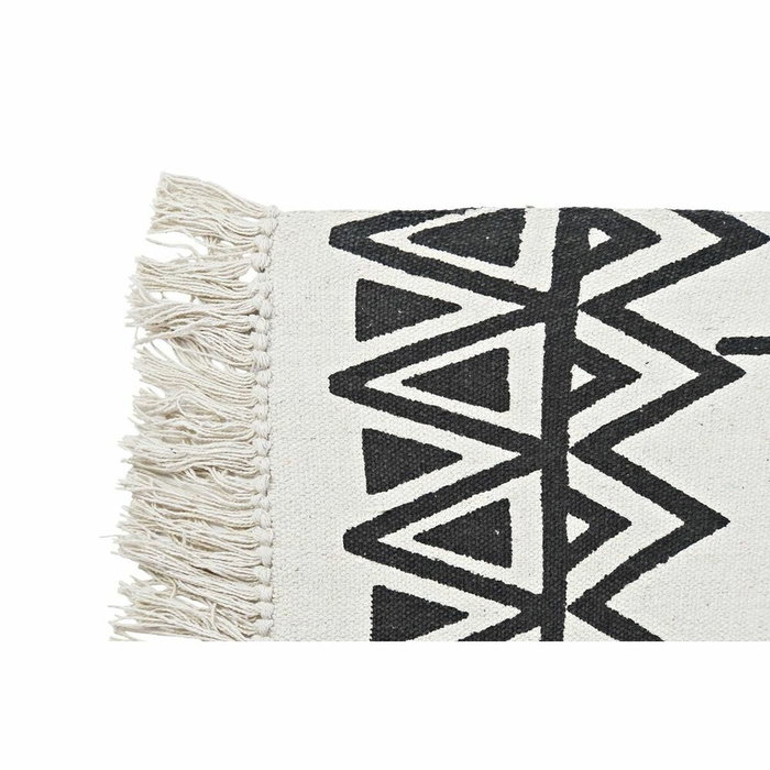 DKD Home Decor Alfombra de Algodón con Estampado Ikat 120x180x0,7 cm DKD Home Decor Alfombra de Algodón con Estampado Ikat 120x180x0,7 cm