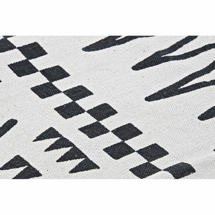 DKD Home Decor Alfombra de Algodón con Estampado Ikat 120x180x0,7 cm DKD Home Decor Alfombra de Algodón con Estampado Ikat 120x180x0,7 cm