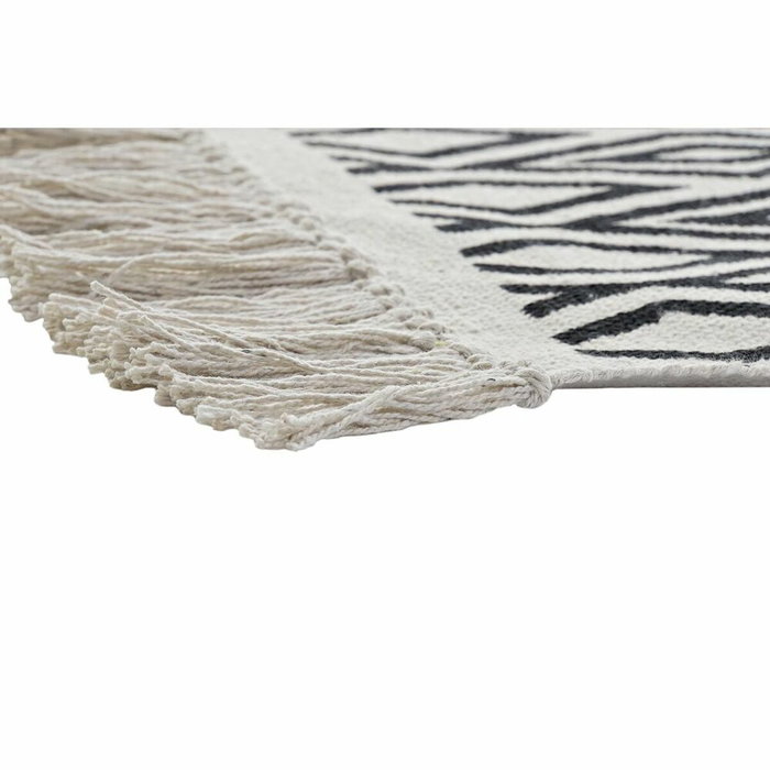 DKD Home Decor Alfombra de Algodón con Diseño de Rombos 160x250 cm DKD Home Decor Alfombra de Algodón con Diseño de Rombos 160x250 cm