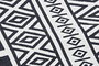 DKD Home Decor Alfombra Boho Blanco Negro 250 x 0.7 x 160 cm