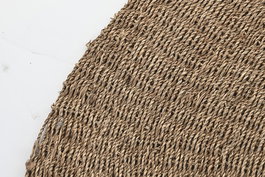 DKD Home Decor Alfombra Balines Natural Seagrass 150 x 150 x 0.5 cm