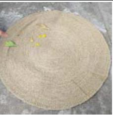 DKD Home Decor Alfombra Seagrass 150x0,5x150 Natural