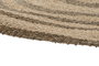 DKD Home Decor Alfombra Boho Beige Marron Seagrass Fibra Maiz 150 x 150 cm