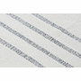 DKD Home Decor Alfombra de Algodón con Flecos Blanco y Gris (Pack de 2)