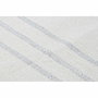 DKD Home Decor Alfombra de Algodón con Flecos Blanco y Gris (Pack de 2)