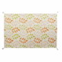 DKD Home Decor Alfombra de Algodón con Diseño de Hojas, 160x230 cm, Multicolor/Beige