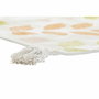 DKD Home Decor Alfombra de Algodón con Diseño de Hojas, 160x230 cm, Multicolor/Beige