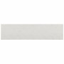 DKD Home Decor Alfombra de Poliéster Blanca con Diseño de Rombo 60x240x2,2 cm