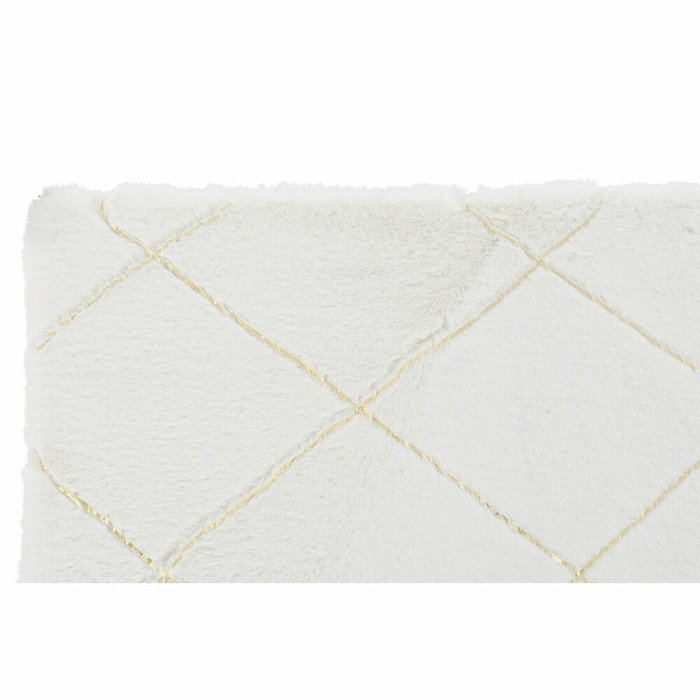 Alfombra DKD Home Decor Blanco Moderno (120 x 180 x 2,2 cm)