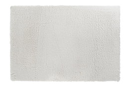 DKD Home Decor Alfombra de Poliéster 120x180x3 cm, Marfil