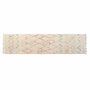 DKD Home Decor Alfombra de Poliéster con Diseño de Rombos Multicolor 60x240x0,7 cm