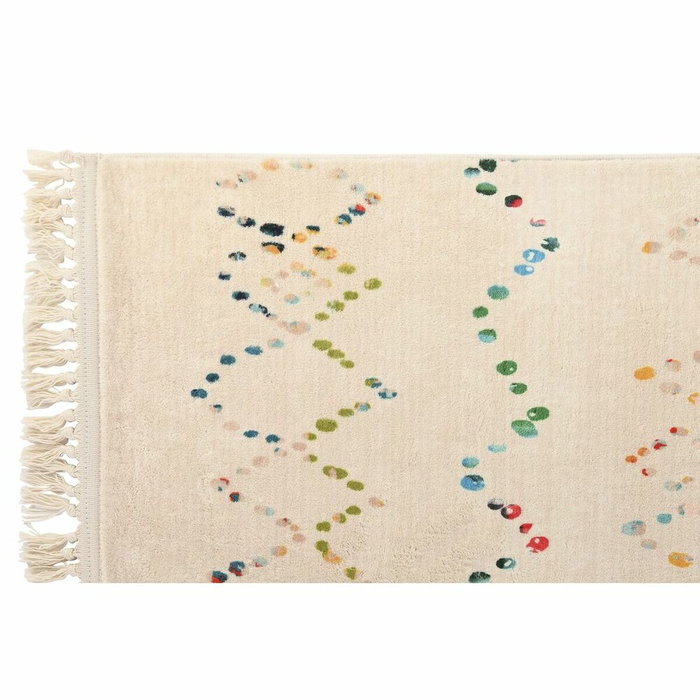 DKD Home Decor Alfombra de Poliéster con Diseño de Rombos Multicolor 60x240x0,7 cm DKD Home Decor Alfombra de Poliéster con Diseño de Rombos Multicolor 60x240x0,7 cm