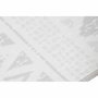 DKD Home Decor Alfombra IKATS Gris y Blanco 120x180x0,4 cm