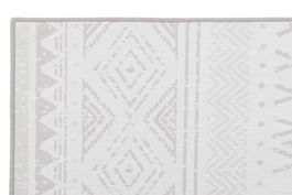 DKD Home Decor Alfombra Boho Gris Poliéster 230 x 160 cm