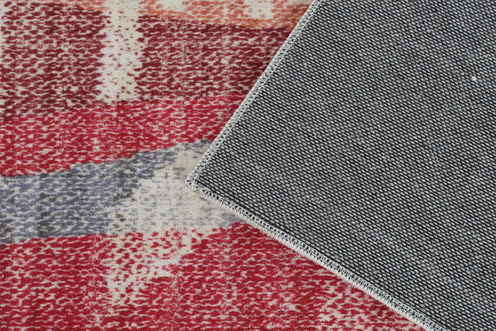 DKD Home Decor Alfombra Abstracta Multicolor 60x240x0,7 cm