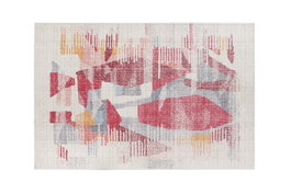 DKD Home Decor Alfombra Abstracta Multicolor 122x180 cm