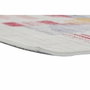 DKD Home Decor Alfombra Abstracta Multicolor 122x180 cm