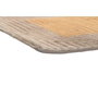 DKD Home Decor Alfombra de Poliéster Amarilla 60x240x0,7 cm