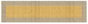 DKD Home Decor Alfombra de Poliéster Amarilla 60x240x0,7 cm