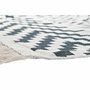 DKD Home Decor Alfombra de Algodón 160x230x1 cm Negro