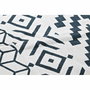 DKD Home Decor Alfombra de Algodón 160x230x1 cm Negro