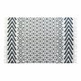 DKD Home Decor Alfombra de Algodón 160x230x1 cm Negro