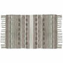DKD Home Decor Alfombra de Algodón Multicolor con Flecos 200x290 cm