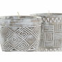 DKD Home Decor Vela Cera Parafina Albasia Decape Surtido de 2 Colores