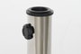 DKD Home Decor Base para Parasol Inox 45x45x35 20kg 35/38/48 Diam.