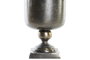 DKD Home Decor Jarrón Moderno Dorado Plateado Aluminio 15 x 33 x 15 cm (2 Unidades)