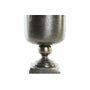 DKD Home Decor Set de 2 Jarrones de Aluminio DOLE - Dorado y Plateado