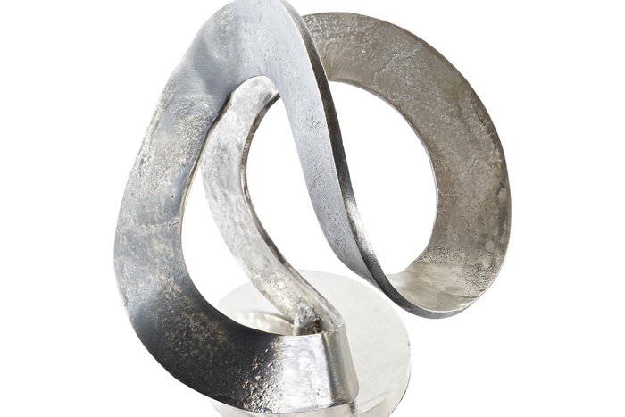DKD Home Decor Decoración de Aluminio Abstracta Surtido de 2 unidades DKD Home Decor Decoración de Aluminio Abstracta Surtido de 2 unidades