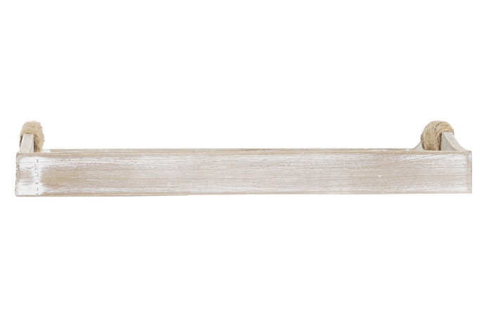 DKD Home Decor Bandeja Verde Beige Mdf 30 x 6 x 40 cm Set de 2 DKD Home Decor Bandeja Verde Beige Mdf 30 x 6 x 40 cm Set de 2