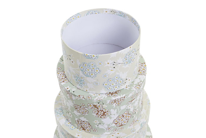 DKD Home Decor Set de 10 Cajas Shabby Verde Beige 37.5 x 18 x 37.5 cm DKD Home Decor Set de 10 Cajas Shabby Verde Beige 37.5 x 18 x 37.5 cm