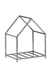 DKD Home Decor Leñera Moderno Plateado Inox 30 x 50 x 40 cm