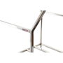 DKD Home Decor Leñera Inox 40x30x50 Niquelado Plateado