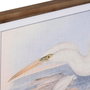 DKD Home Decor Cuadro de Cristal y Abeto Garzas Surtido de 4 Unidades 70x50 cm
