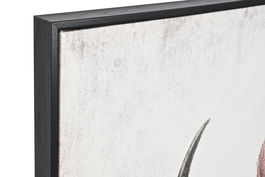 DKD Home Decor Cuadro Colonial Negro Gris Rinoceronte Set de 3 4 x 120 x 180 cm