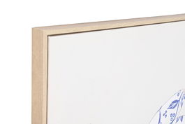 DKD Home Decor Cuadro Mujer Flores Beige Azul 120 x 80 x 4 cm (2 Unidades)