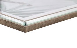 DKD Home Decor Cuadro Mediterraneo Azul Beige Lienzo PS 56 x 66 x 1.6 cm (3 Unidades)